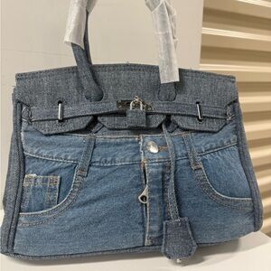 Denim Tote Bag